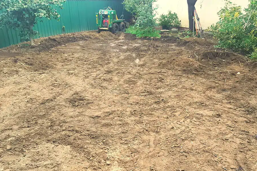 inner-city back garden